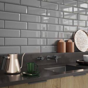 Bevelled Grey liso10x20