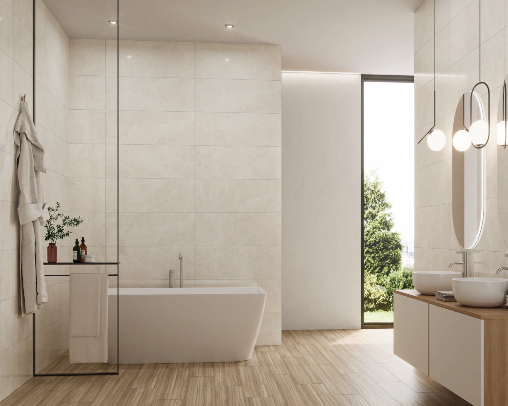 Northon Almond Matt 120 x 60